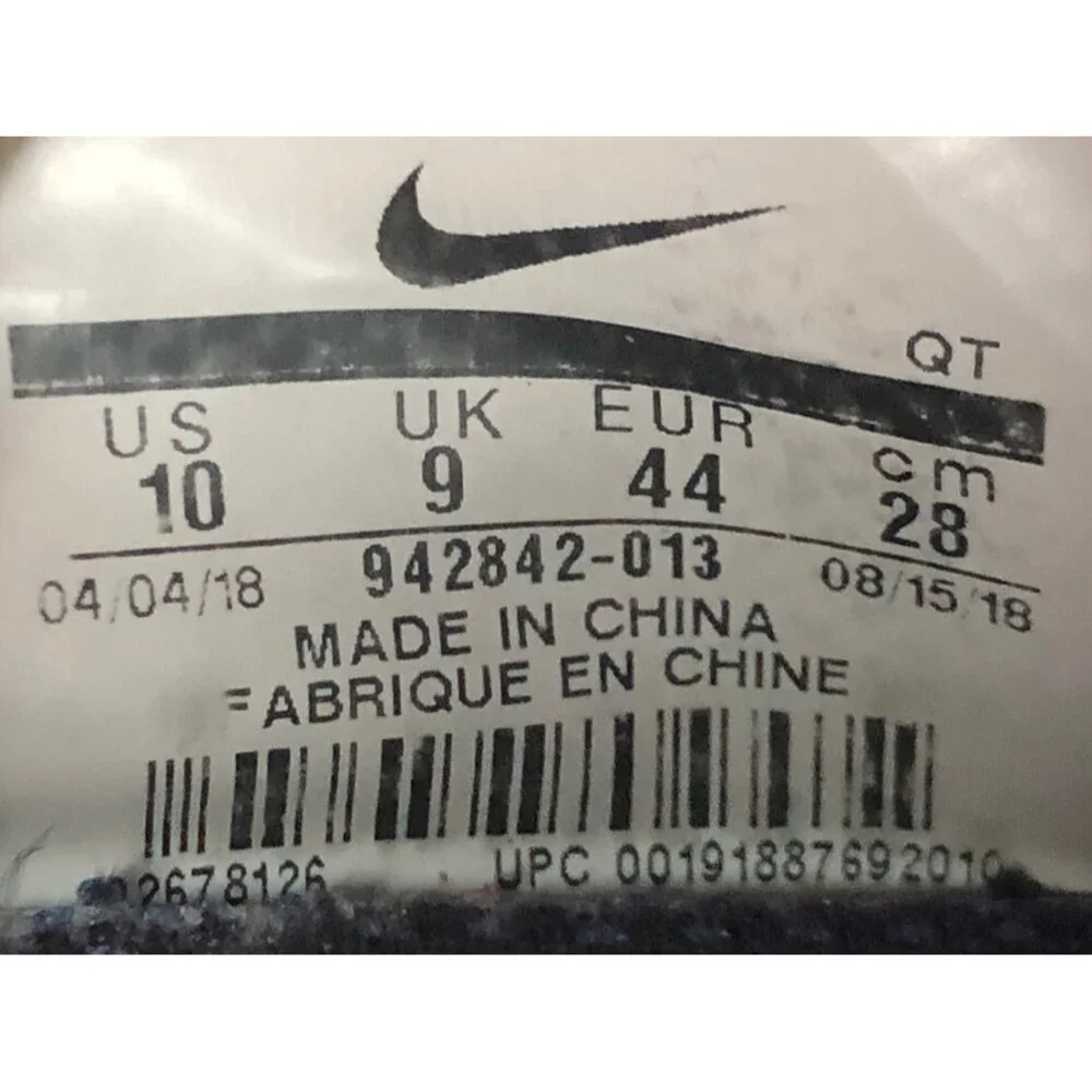 Nike Air VaporMax Flyknit 2 Night Purple Mens Running Shoes 942842-013 Size 10 - Picture 11 of 11